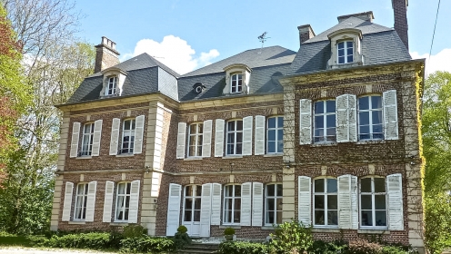 Magnifique Chateau Du Xix Eme A Vendre Prox Baie De Somme